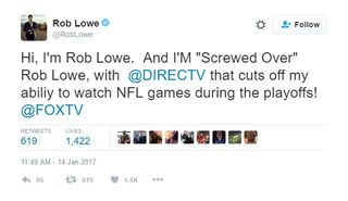 Illustration for article titled Former DirecTV Spokesman Rob Lowe Calls Out DirecTV for Being Shitty